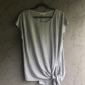 Max Studio Stripped Tee